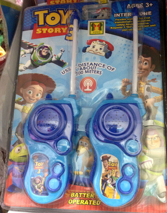 Walkie Talkies Toy Story