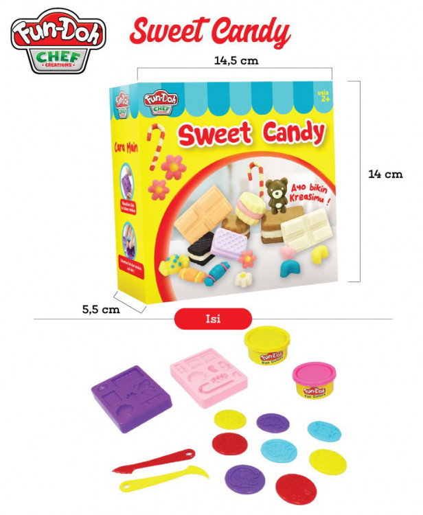 Fun Doh Sweet Candy