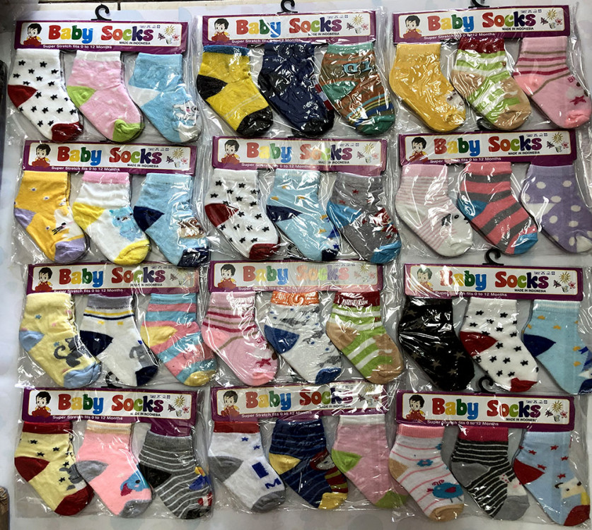 Kaos Kaki 3 In 1 Baby Socks Girl 14070026