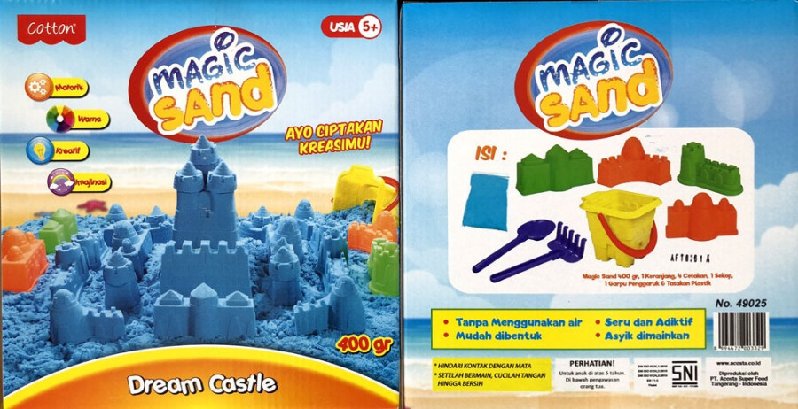 Fun Doh Magic Sand Dream Castle 17080002