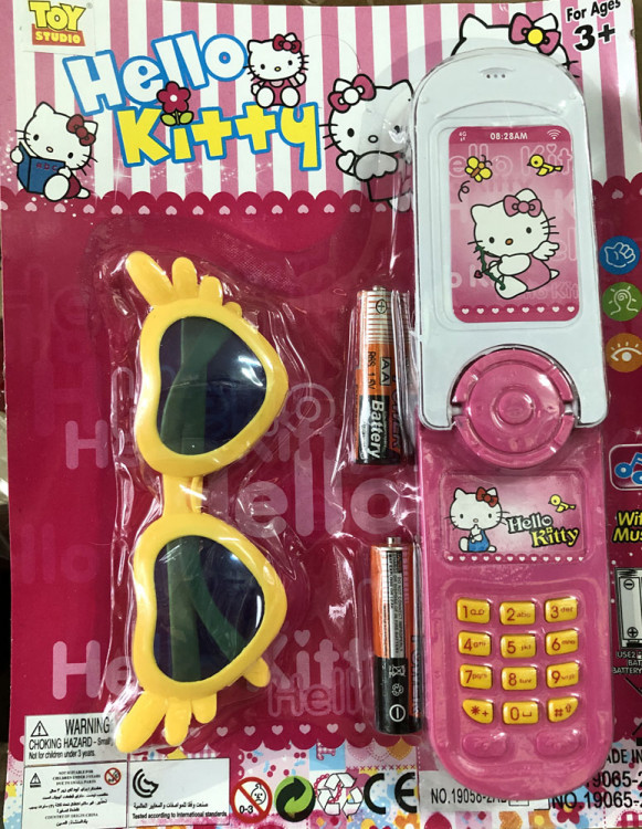 Mainan Handphone Hello Kitty + Kacamata 17080184