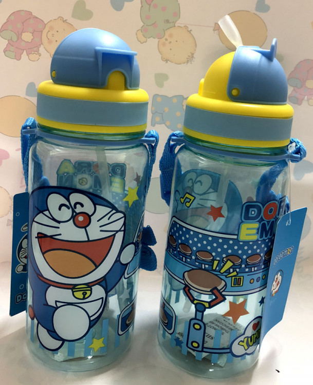 Botol Minum Sedotan Doraemon 18120145