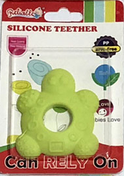 Silicone Teether Reliable - Kura-kura