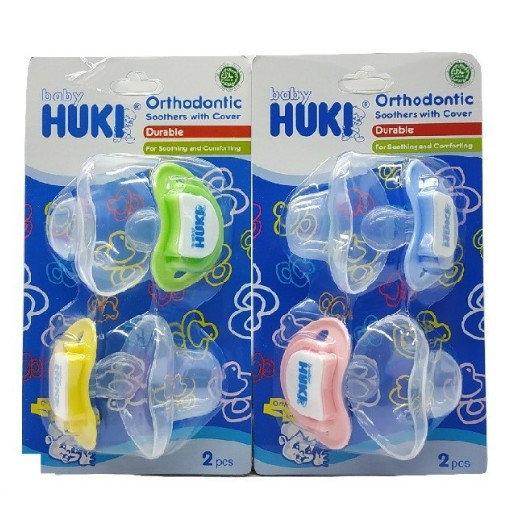 Empeng Huki Silicone Orthodontic 2pcs