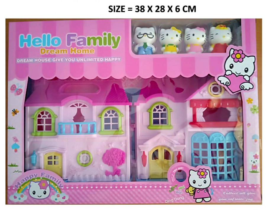 Mainan Rumah Happy Family Dream House 19070085