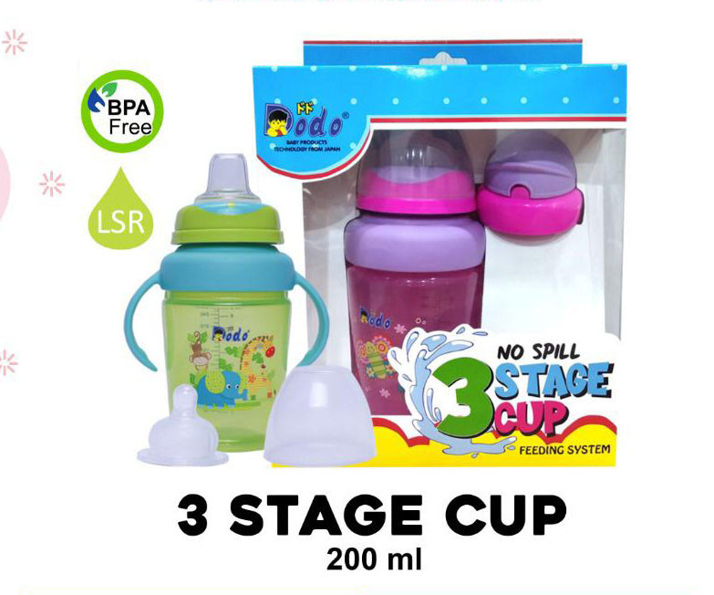 Training Cup Dodo 3 Stages Cup 200ml 19090061