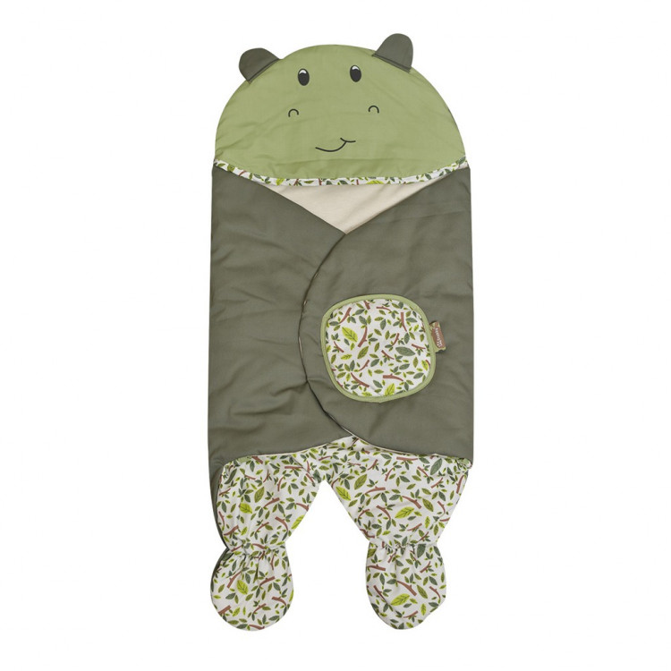 Baby Blanket / Selimut Bayi Topi Snobby Hippo Series TPB3131 - Hijau