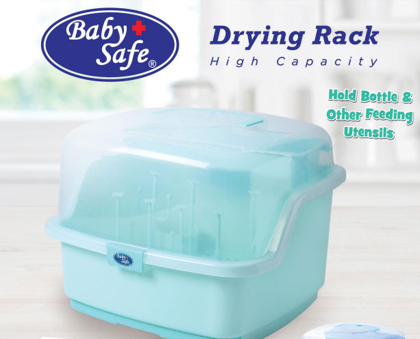Baby Bottle Drying Rack Baby Safe 19120049 - Green
