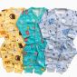 Setelan Baju Baby Panjang / Piyama / Baju Tidur Baby Aruchi Kancing Depan M 20060005 (Premium Quality)
