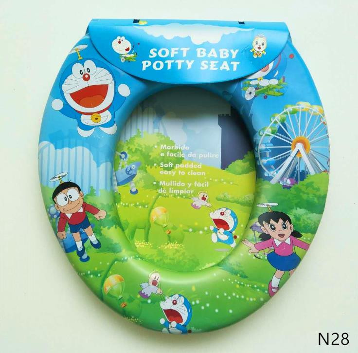 Baby Potty Seat Anak / Dudukan Toilet Anak Doraemon (No Handle)
