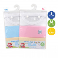 Setelan Baju Bayi Pendek / Nishikawa Baby Set Pendek Size M