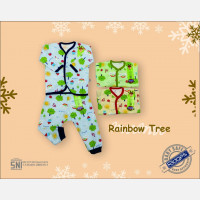 Setelan Baju Baby Panjang / Piyama / Baju Tidur Bayi Ridges Rainbow Tree L 20120094