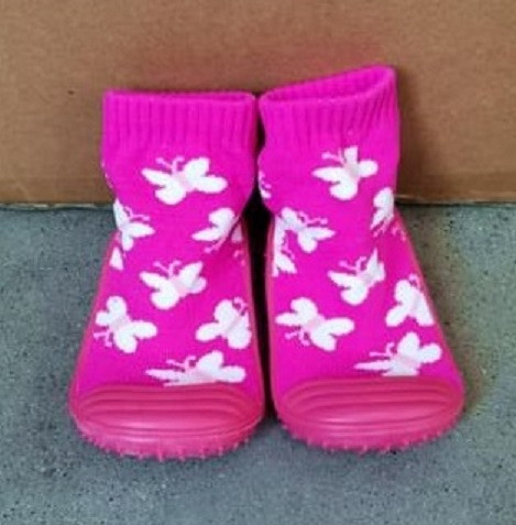 Skidder Anak / Sepatu Bayi Prewalker Kupu-Kupu Pink 21010023
