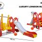 Mainan Perosotan Anak Luxury London Bus / Otto Slide