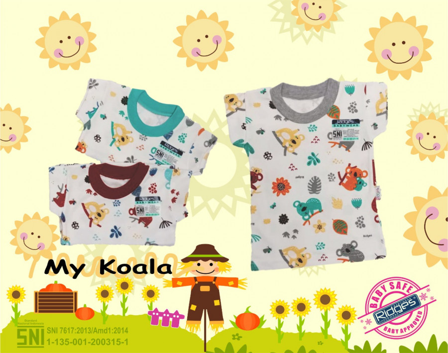 Baju Atasan Kaos Anak Ridges My Koala XL 21040039