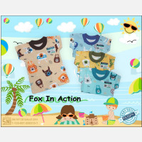 Baju Atasan Kaos Anak Ridges Fox in Action L 21030073