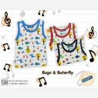 Atasan Singlet Anak Ridges Bugs & Butterfly XL 21010035