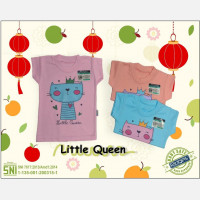 Baju Atasan Kaos Anak Ridges Little Queen XL 21020096