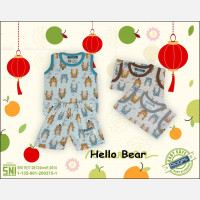 Baju Atasan Singlet Anak Ridges Hello Bear S 21020023 (Atasannya Saja)